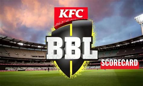 big bash league live scores.